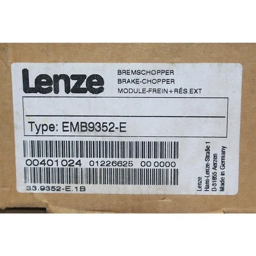 1 PC EMB9352-E  LENZE EMB9352E Brake Module