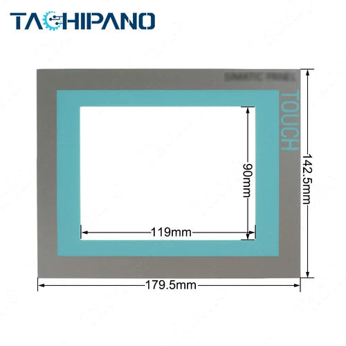 1SET Plastic Case 6AV6 642-5EA10-0CG0 MP177 Screen +Overlay 6AV6642-5EA10-0CG0