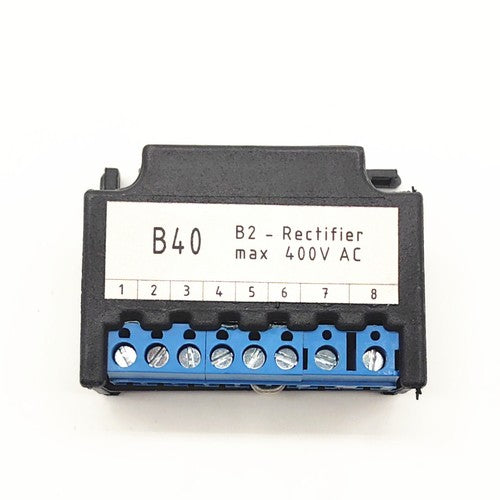 Replace B40 B2-Rectifier max 400V AC rectifier fifty
