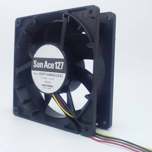 One For SANYO  109P1348AS1031 San Ace127 48V 0.3A cooling fan Free Shipping