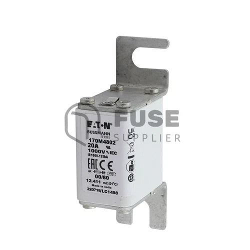 1PC  1000V High Speed Square Body Fuse   170M4802 20A,