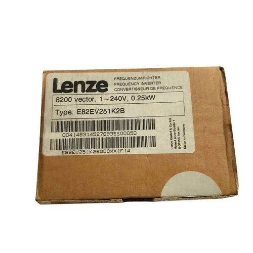 1 PC E82EV251K2B  LENZE E82EV251_2B Inverter Vector 0.25kW E82EV251-2B