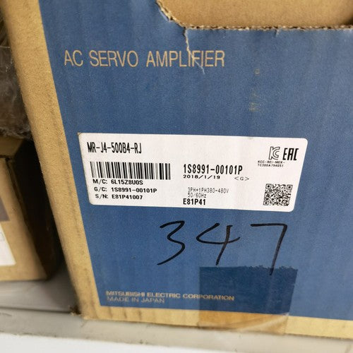 ONE  Mitsubishi MR-J4-500B4-RJ MR-J4-500B4-RJ Servo Drive free shipping