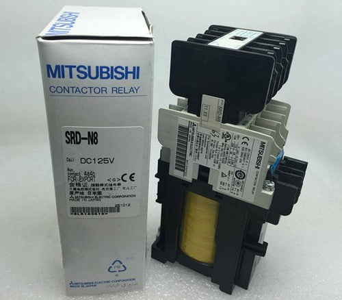 Mitsubishi AC Contactor SRD-N8 SRD-N8 DC125V 4A4B free shipping