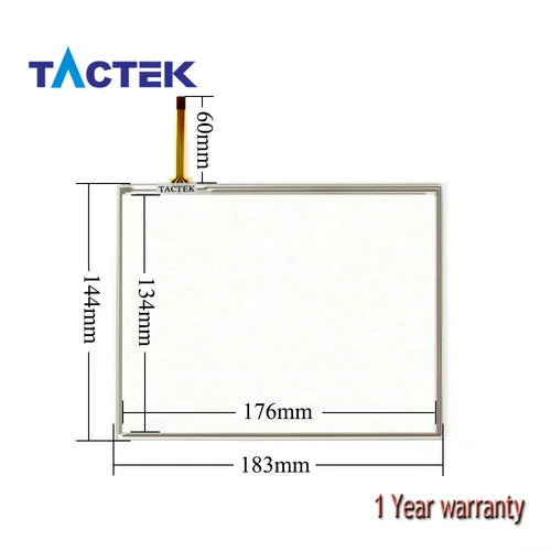 1SET  for  GT1662-VNBA GT1662-VNBD Panel Glass with Overlay Touch Screen