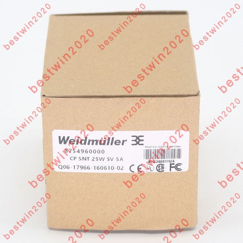 One  Weidmuller CP SNT 25W 5V 5A 8754960000 AC power supply spot stocks