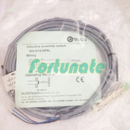 1PC  FOR ELCO Proximity switch sensor NI6-G12-OP6L