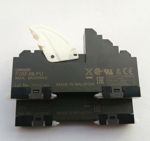 1pc P2RF-08-PU Omron Relay Base max 6A 250VAC