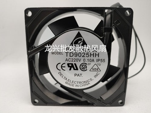 1 PCS Delta Fan TD9025HH AC 220V 9cm 9025 2 wire 2 Wire Aluminum frame fan