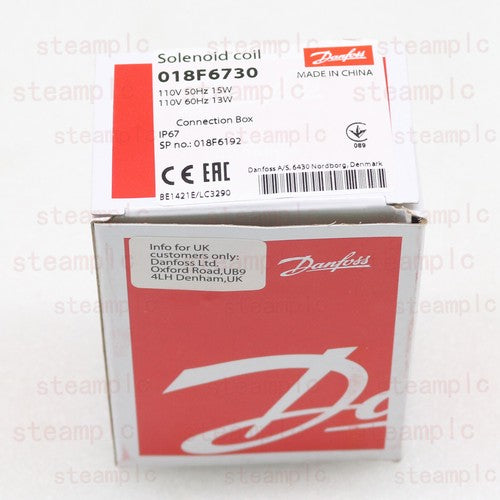 One  Coil For Danfoss 110V 10W 018F6730 Free Shipping