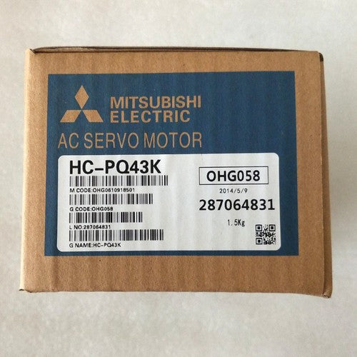 Mitsubishi HC-PQ43K 400W AC SERVO MOTOR In Box Free Shipping