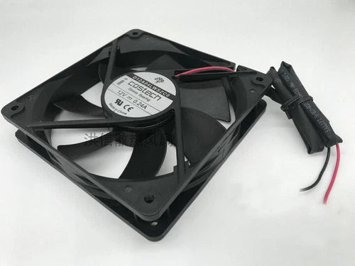 1X    12025 D12A04LWSZC0 12V 0.24A 12CM Cooling Fan Sleeve Bearing