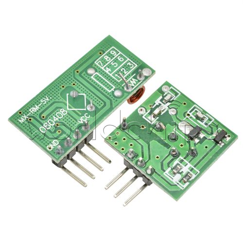 10PCS 315Mhz RF Transmitter And Receiver Kit Module For Arduino ARM Raspberry Pi