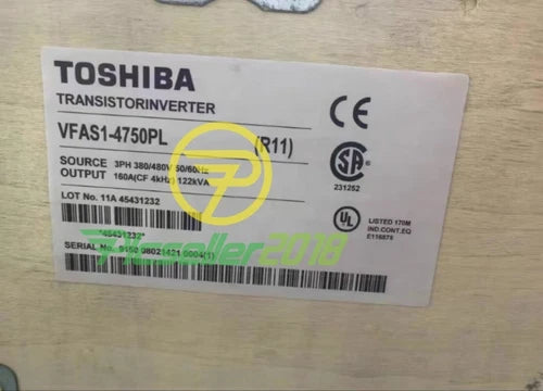 1PC  Toshiba Inverter VFAS1-4750PL ping