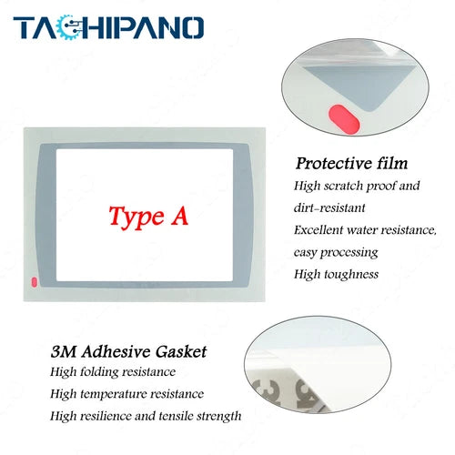 1X for 2711P-RDT12C PanelView Plus 1250 with Front Overlay Touch Screen Panel