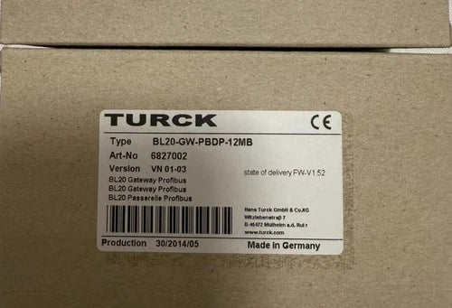 BL20-GW-PBDP-12MB  TURCK BL20-GW-PBDP-12MB MODULE
