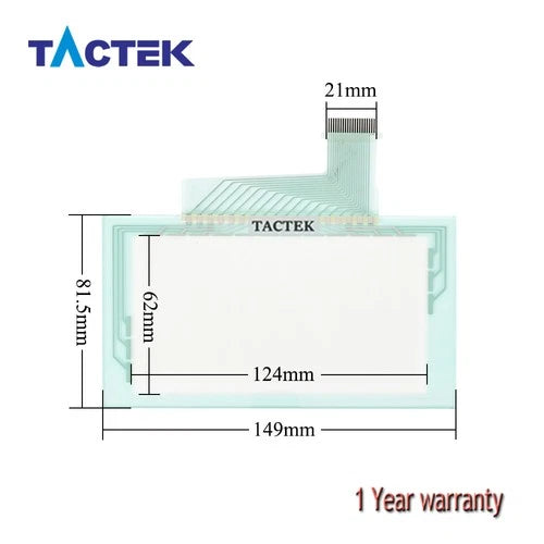1SET Touch Screen Panel Glass Digitizer for NT20-ST121B-E+Overlay NT20-ST121B-E