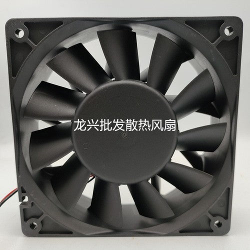 1 PCS RUNDA Fan RD1238B24H-RSH DC24V 1.30A 12038 12CM 2 Wire cooling fan