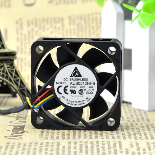 2pcs AUB0512HHB DC12V 0.2A For Delta Server Cooling Fan 50x50x15mm pwm 4Pin