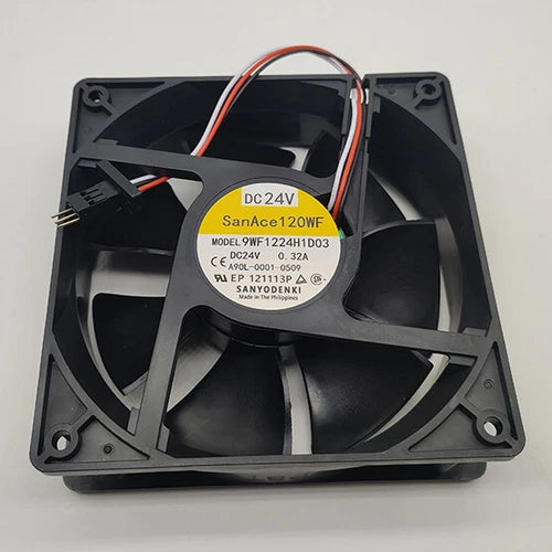 1 pc. Cooling Fan 12038 DC24V 0.32A 12CM 3Pin-  A90L-0001-0509 9WF1224H1D03