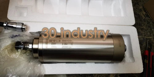 1PCS CNC Water Cooling Spindle Motor Engraving Milling Grind  220VAC GDZ-80-2.2B