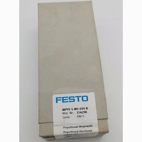 1PC  FESTO MPYE-5-M5-010-B 154200 Proportional Valve  One MPYE5M5010B