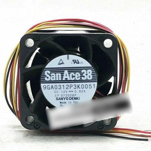 One For SANYO  9GA0312P3K0051 12V 0.62A cooling fan Free Shipping