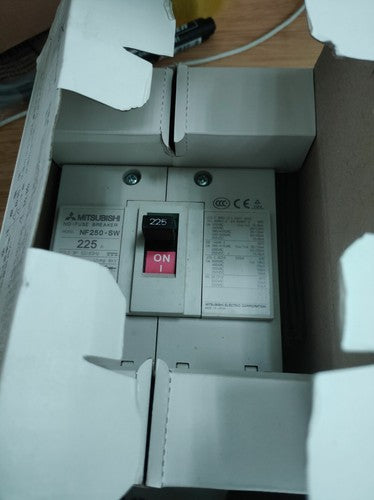 Mitsubishi Breaker NF250-SW NF250-SW 3P 225A one year warranty