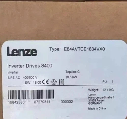1 PC E84AVHCE1834VX0  LENZE E84AVHCE1834VX0 Inverter