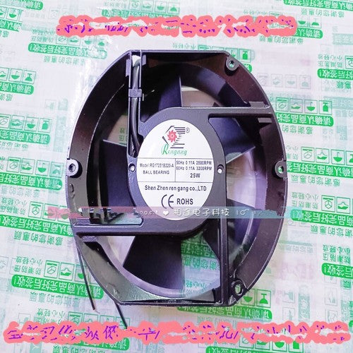 1 PCS Rengang Fan RG17251B220-A AC220V 25W 17251 17cm 2 wire Cooling fan