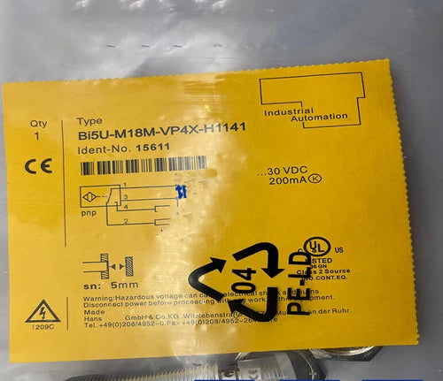 TURCK BI5-M18-VP4X-H1141 Proximity Switch Sensor #P