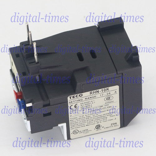 TECO 1PC/box RHN-10K 17-24A Thermal Overload Relay free shipping