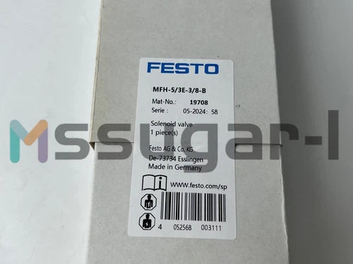 1PCS    MFH-5/3E-3/8-B 19708 Solenoid Valve