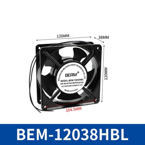 Small PC Computer Cooling Fan l DC 220V 240V l 80mm 90mm 100mm 120mm 140mm