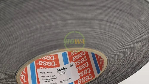 1X  silicone rubber particles anti-skid tape rollers covered with 50mm*1m   4863