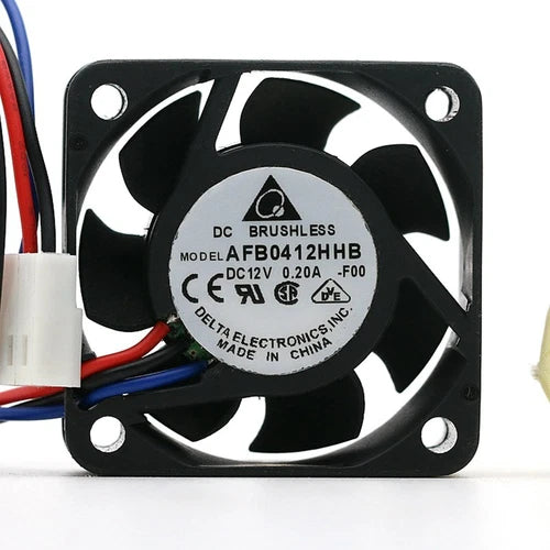 1X  three wire speed durable ball cooling fan  AFB0412HHB 4cm 12V 0.20A