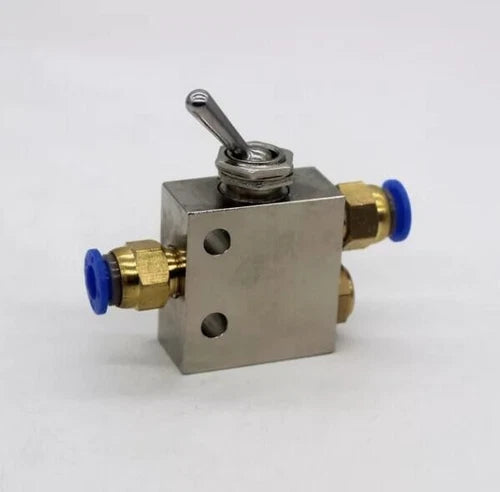 Toggles Mechanical Valve With Fitting Pneumatic Valve TAC2-31V 2 Position 3 Way