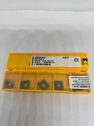 5Pcs/box Kennametal CCMT09T304LF KC5010 CCMT3251LF KC5010 Carbide Inserts