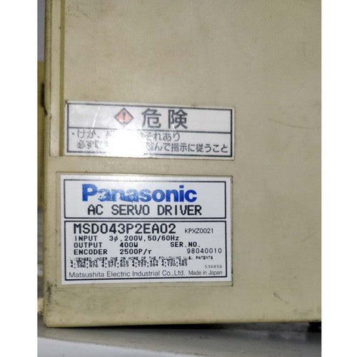 For Panasonic MSD043P2EA02  AC servo driver Free Shipping