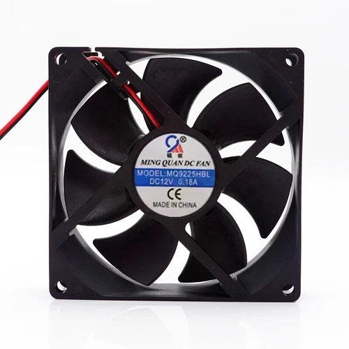 1PC   DC12V 0.18A 9CM 2-Wire Cooling Fan  MQ9225HSL 9025