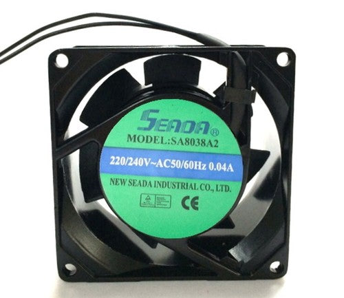 1 PCS SEADA Fan SA8038A2 AC 220V 8038 8cm 2 WIRE Aluminum frame cooling fan