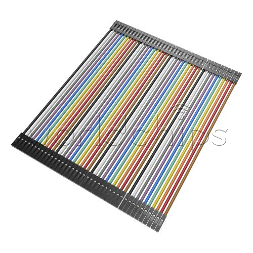 10PCS 40Pin Dupont Wire Jumper Cables 10cm Female To Female 1P-1P For Arduino