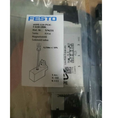 1PCS   Festo VUVG-L14-P53C-T-G18-1R8L 574231 Solenoid Valve Freight Free