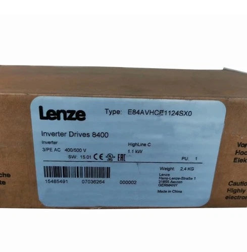 1 PC E84AVHCE1124SX0  LENZE E84AVHCE1124SX0 Inverter